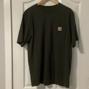 Carhartt Dark Green Pocket Tee